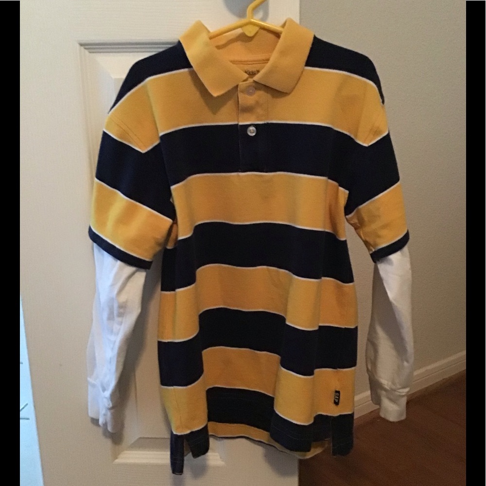 Gap kids l/s polo Sz M